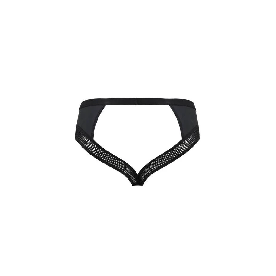 PASSION - 030 SLIP APERTO TOM NERO L/XL